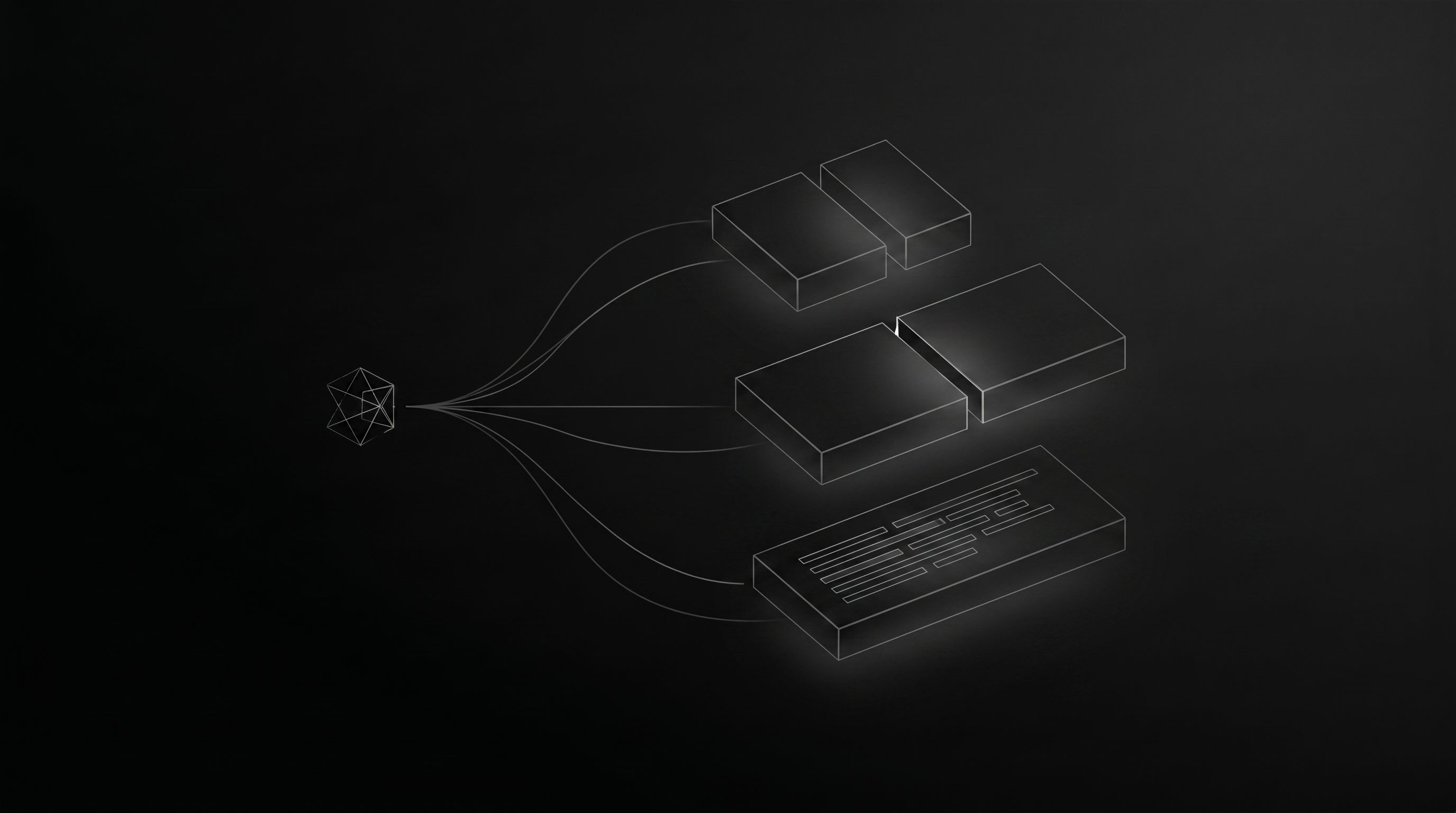 Abstract intent node flowing into structured editing operation blocks.
